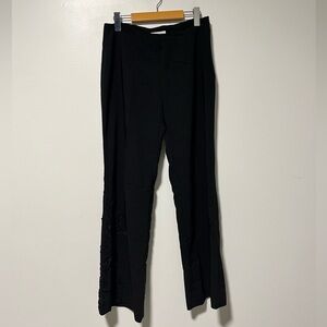 Smart Set Women’s Black Beaded Straight Pants – Size 9
